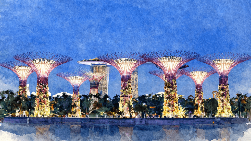 シンガポールの風景