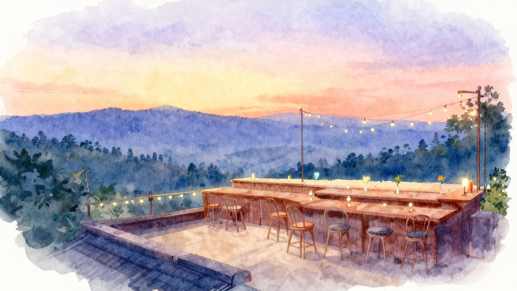 ニマンヘミンのルーフトップバー