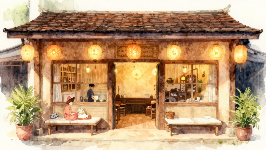 チェンマイのマッサージ店