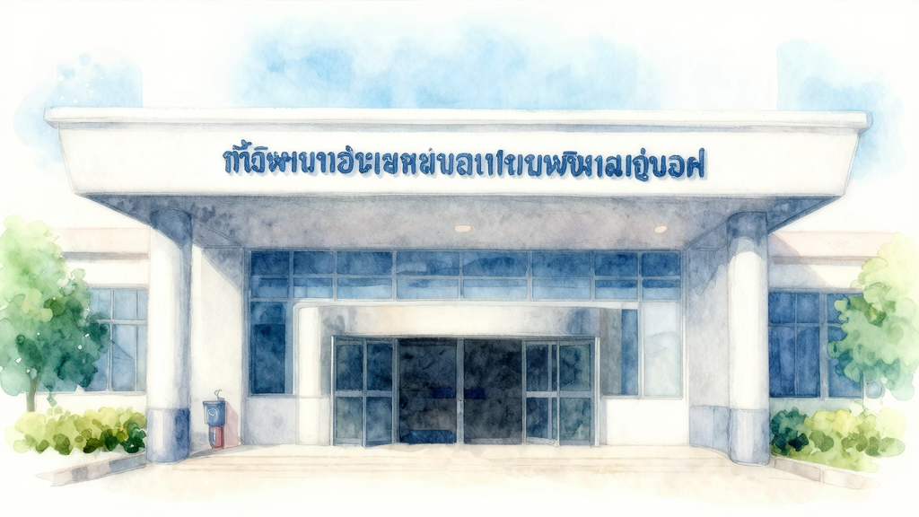 チェンマイの病院