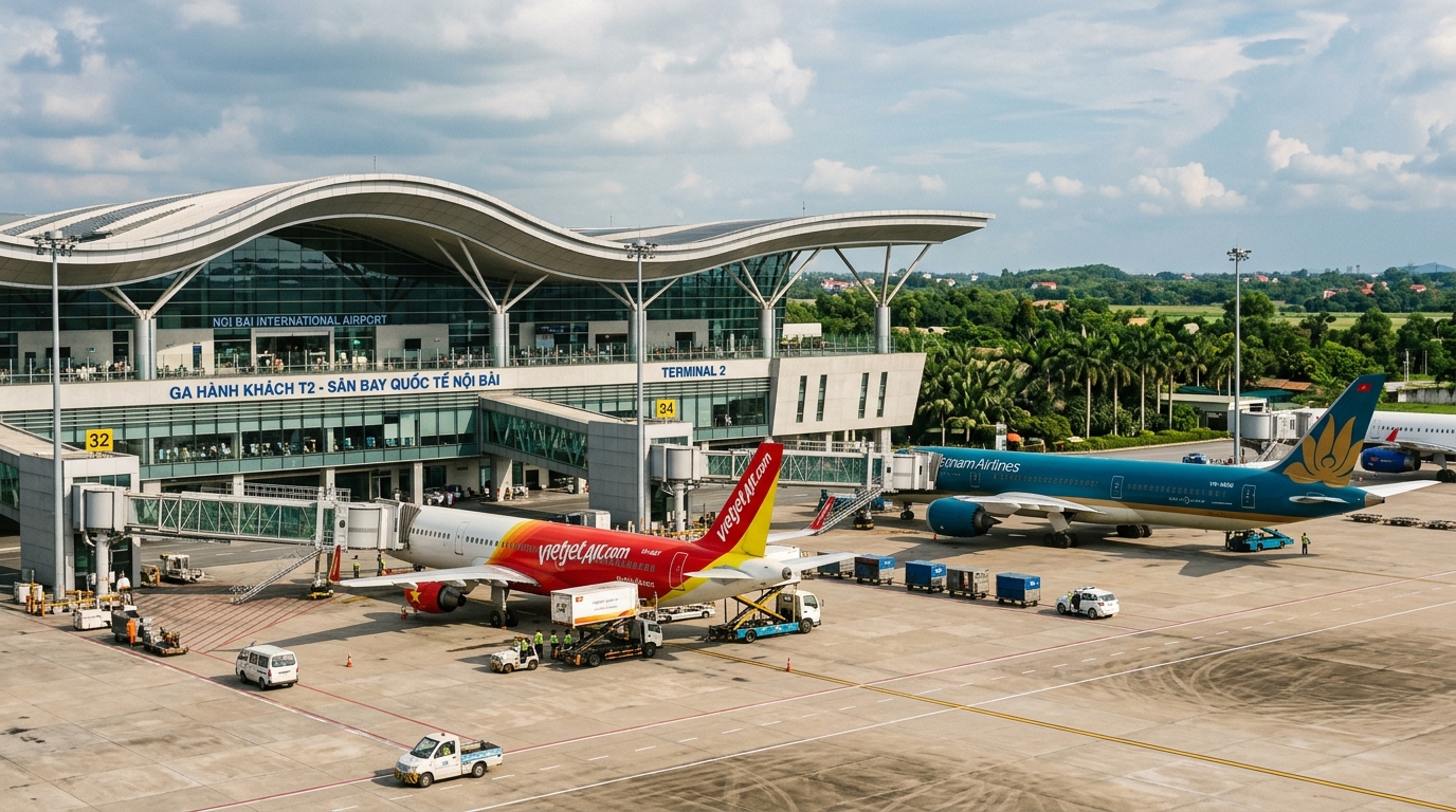 ノイバイ国際空港ターミナル2（ハノイ）