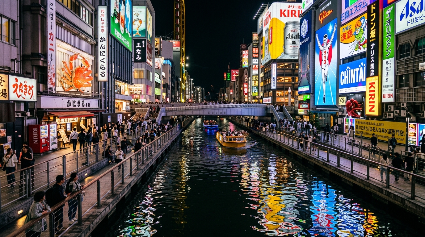 道頓堀の夜景