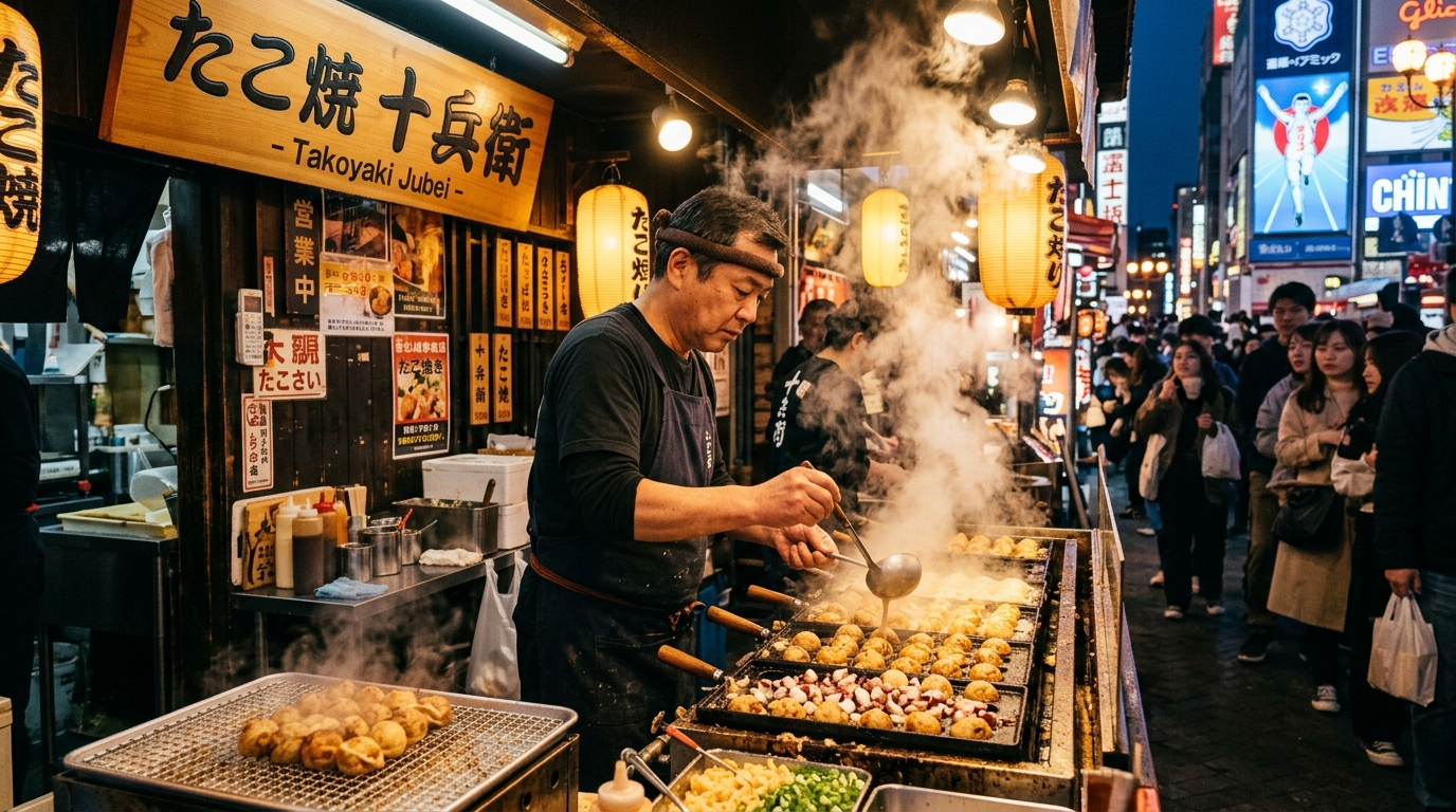 たこ焼き屋台