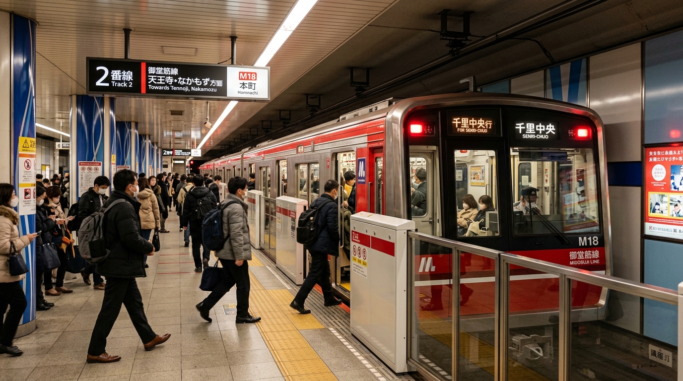 大阪メトロ御堂筋線(大阪)