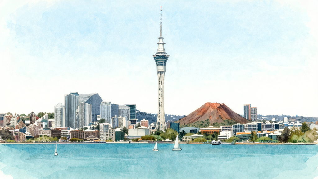 オークランドの都市景観