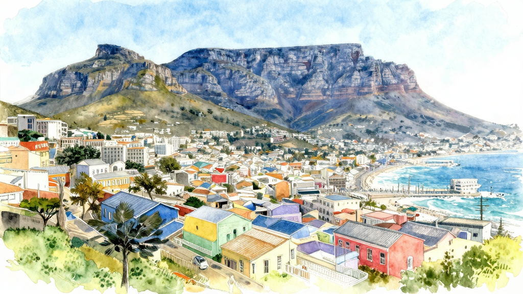 ケープタウンの都市景観
