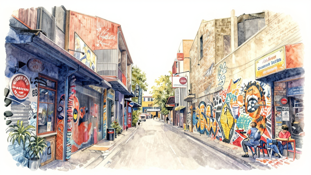メルボルンの都市景観